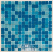 Light Blue Blend backsplash tiles